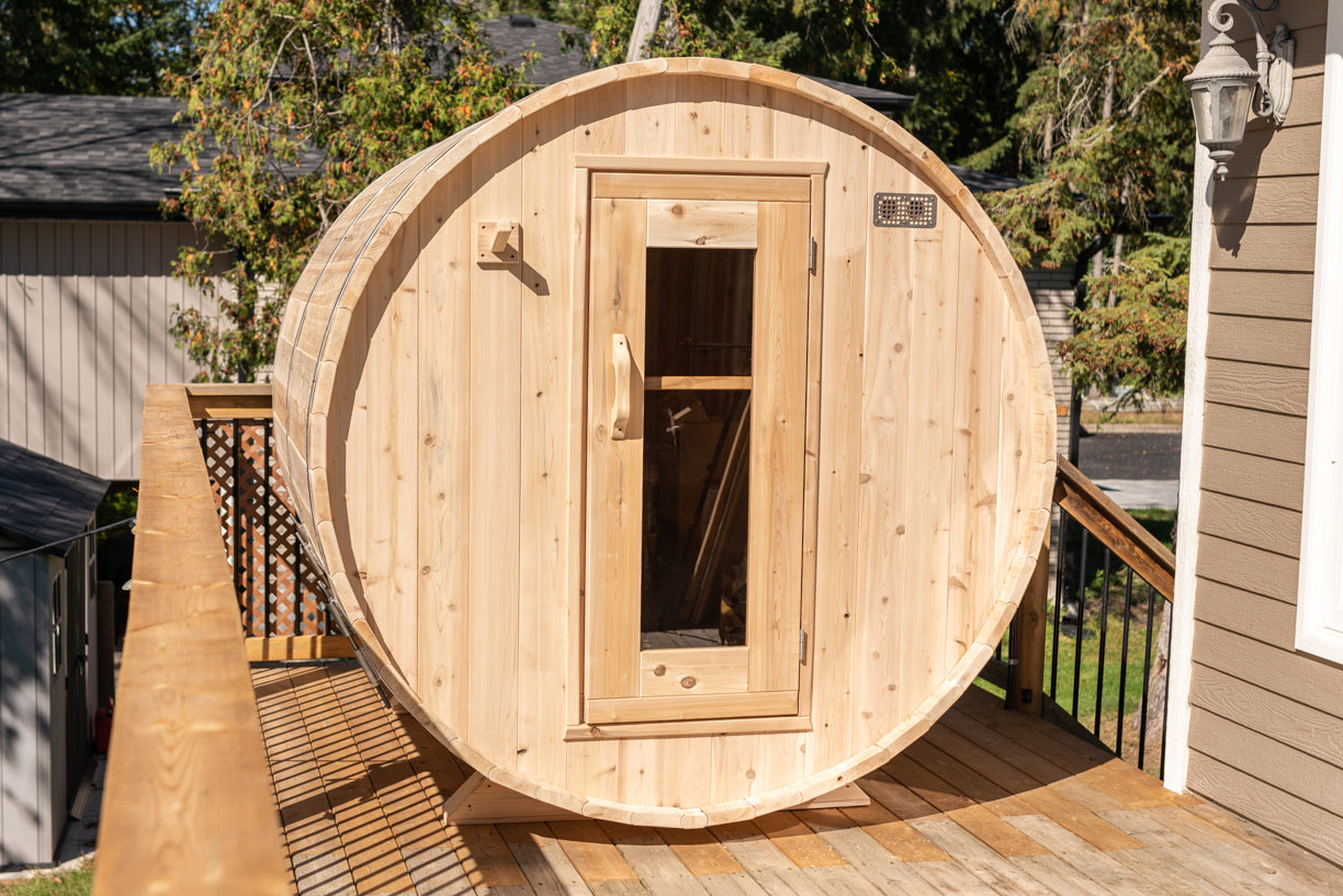 LeisureCraft CT Harmony Outdoor Sauna exterior