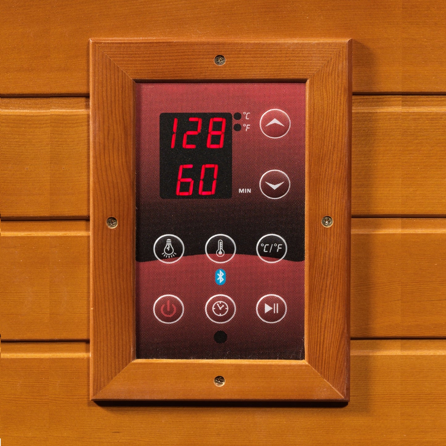 Dynamic Venice 2-Person Low EMF (Between 5-10MG) FAR Infrared Sauna (Canadian Hemlock)