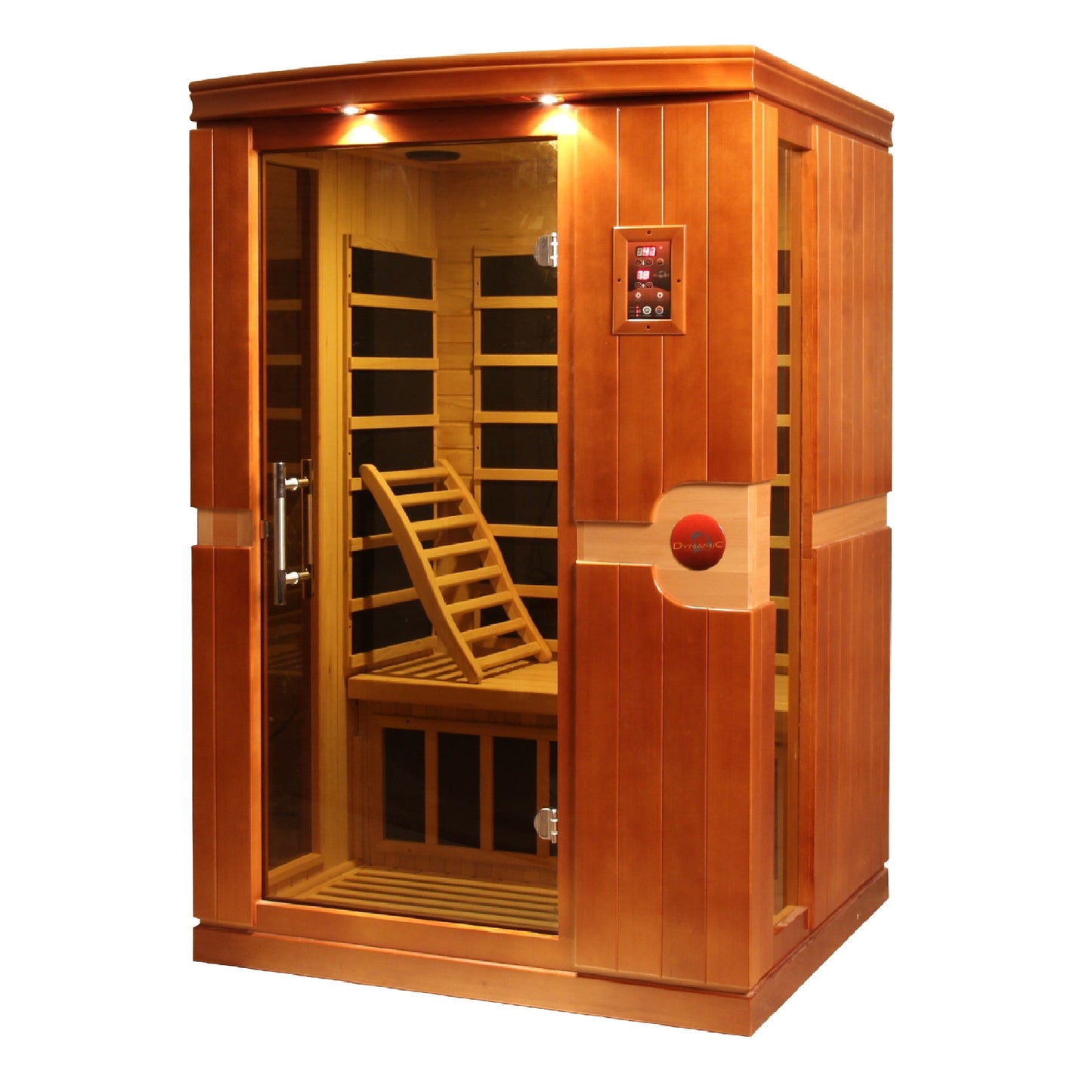 Dynamic Venice 2-Person Low EMF (Between 5-10MG) FAR Infrared Sauna (Canadian Hemlock)