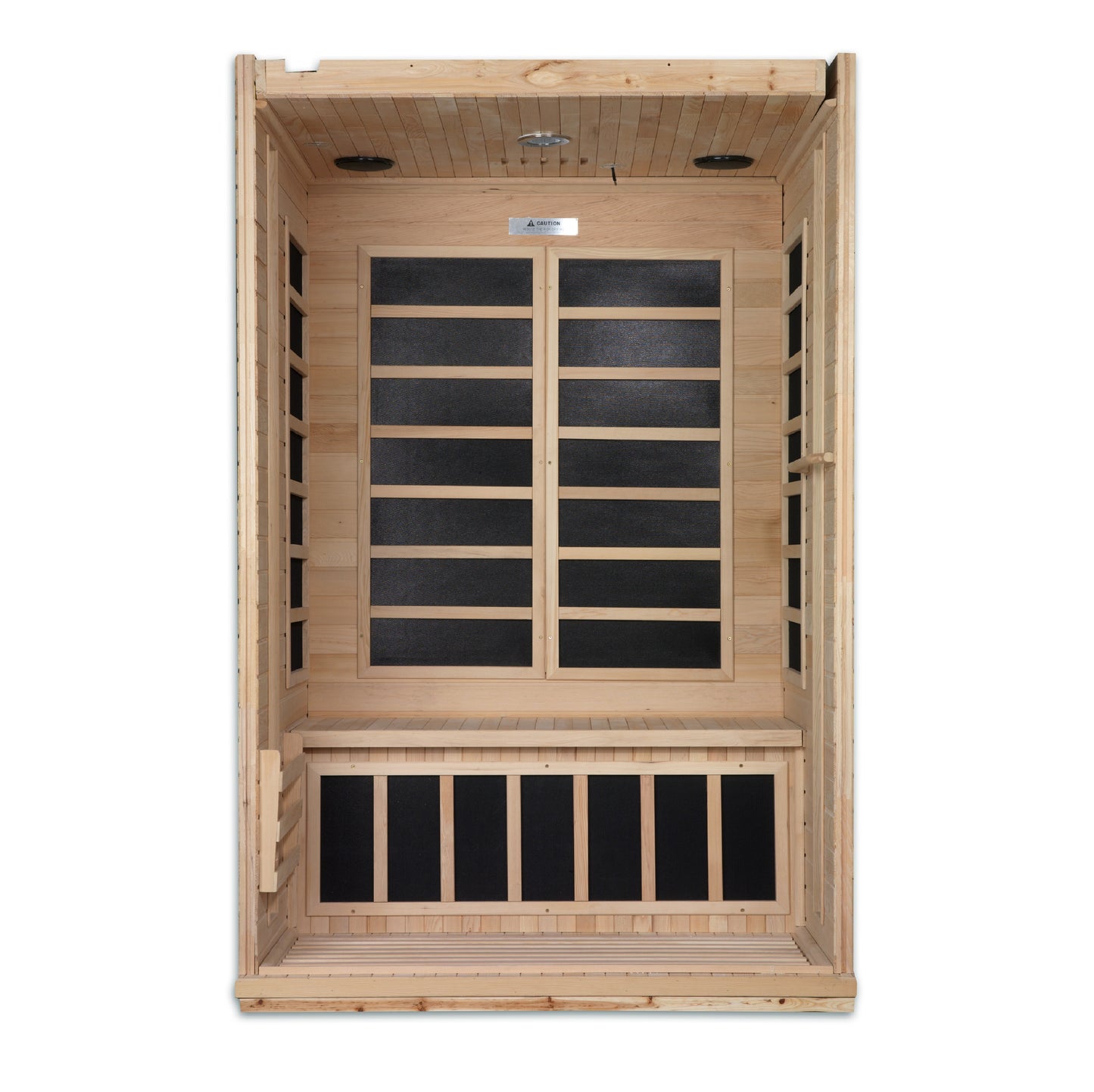 Dynamic Venice 2-Person Low EMF (Between 5-10MG) FAR Infrared Sauna (Canadian Hemlock)