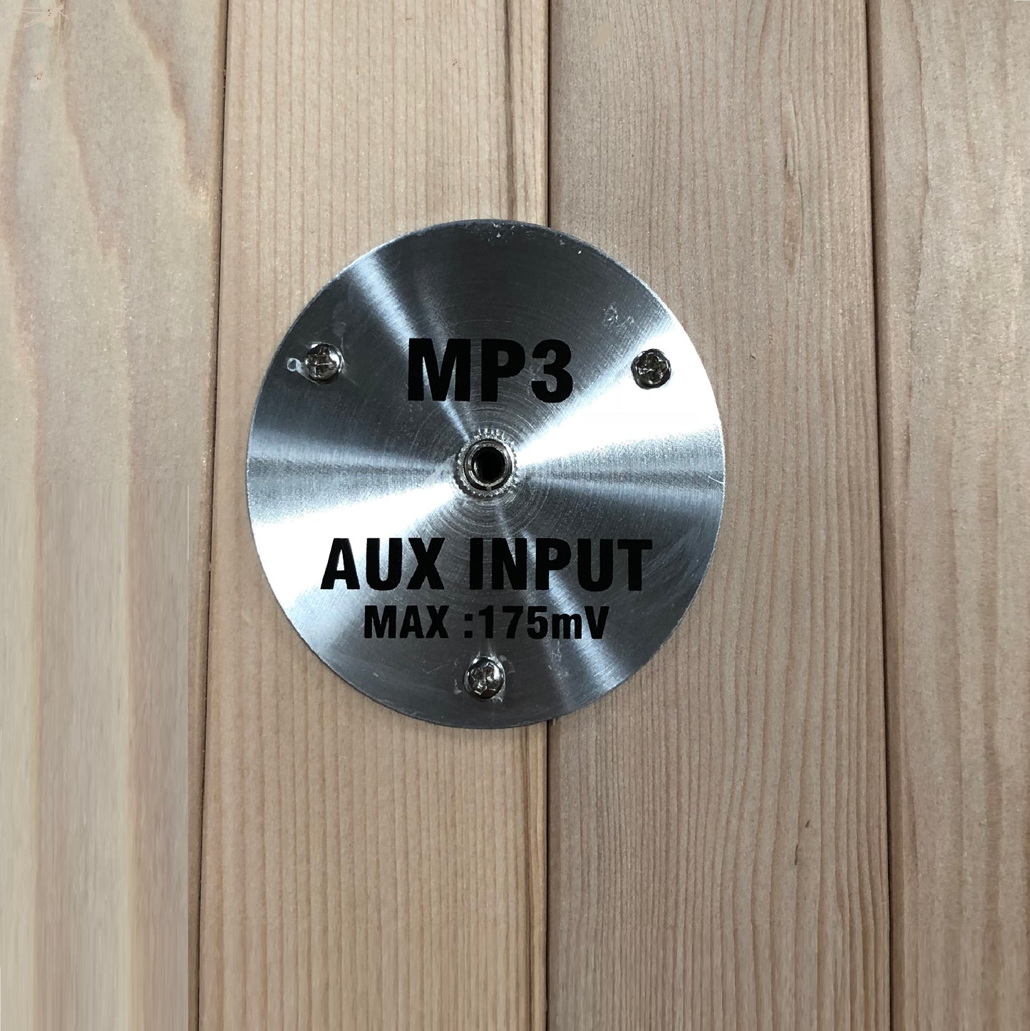 Maxxus 3-Person Near Zero EMF (Under 3MG) FAR Infrared Sauna (Hemlock / Red Cedar)