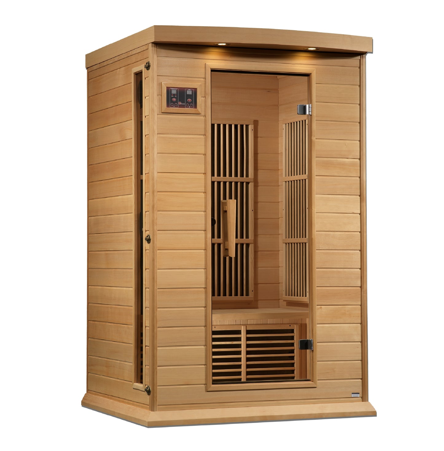 Maxxus 2-Person Near Zero EMF (Under 3MG) FAR Infrared Sauna (Hemlock)