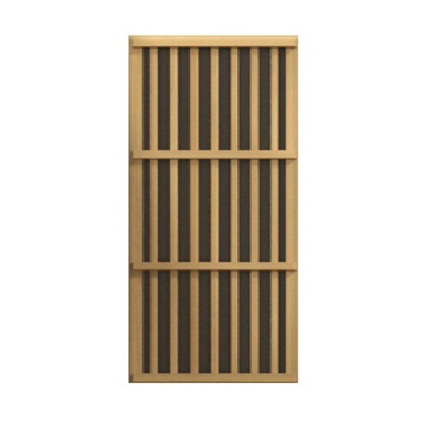 Maxxus 3-Person Near Zero EMF (Under 3MG) FAR Infrared Sauna (Hemlock / Red Cedar)